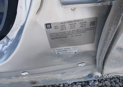 2014 Cadillac Cts Premium из США, поврежденный, VIN 1G6AT5SX7E0123520